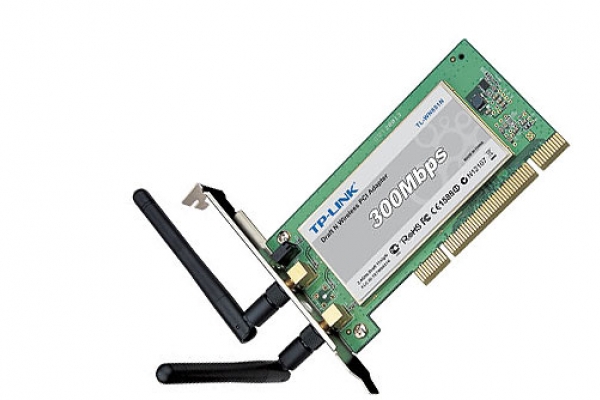 REDES TP-LINK TARJETA WIRELESS PCI N 2 ANT 300 MBPS TL-WN851ND