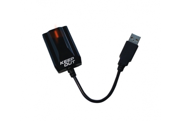 ADAPTADOR SONIDO USB KEEP OUT HXADAP 7.1/PS4 ADP+SOFT