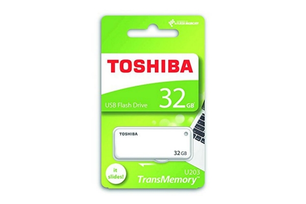 PEN DRIVE TOSHIBA 32GB 2.0 BLANCO THN-U203W0320E4