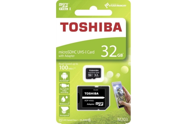 TARJETA MICRO SD TOSHIBA 32GB CLASE 10 THN-M203K032EA