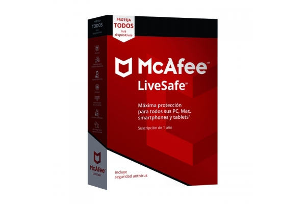 McAfee LiveSafe Unlimited Devices 1 year