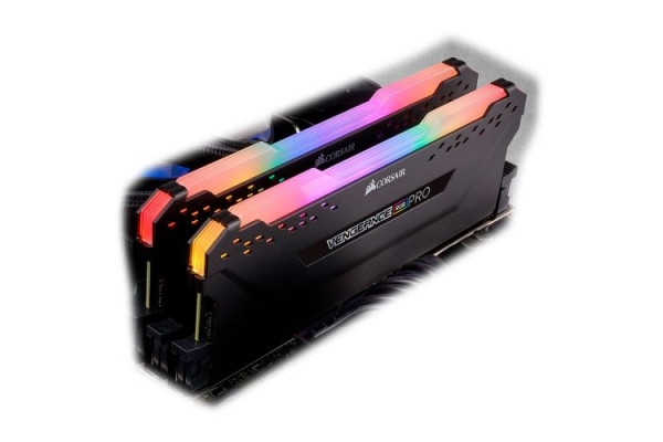 MEMORIA 16GB(2X8GB) DDR4 2666MHZ CORSAIR VENGEANCE RGB PRO CMW16GX4M2A2666C16