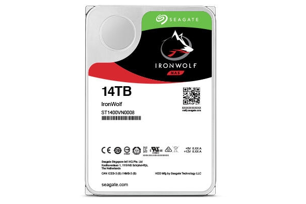 HD 3,5 14TB SEAGATE IRONWOLF NAS ST14000VN0008