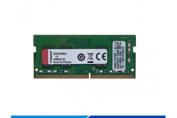 MEMORIA SODIMM 4GB DDR4 2400 KINGSTON KCP424SS6/4 
