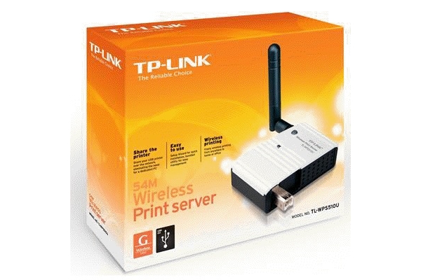 REDES TP-LINK PRINT SERVER WIRELESS TL-WPS510U