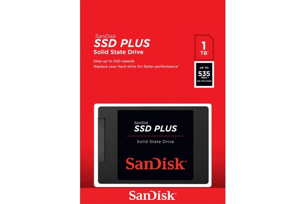 SSD SANDISK PLUS 1TB SDSSDA-1T00-G26
