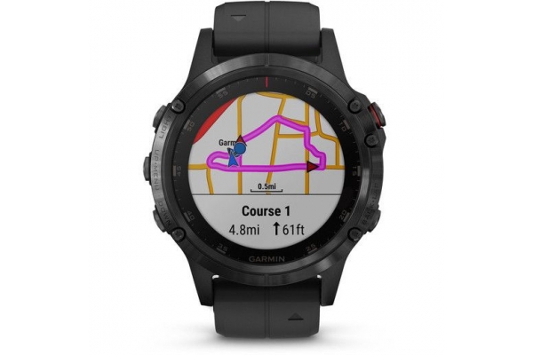 SMARTWATCH CON GPS GARMIN FENIX 5 PLUS PLATA