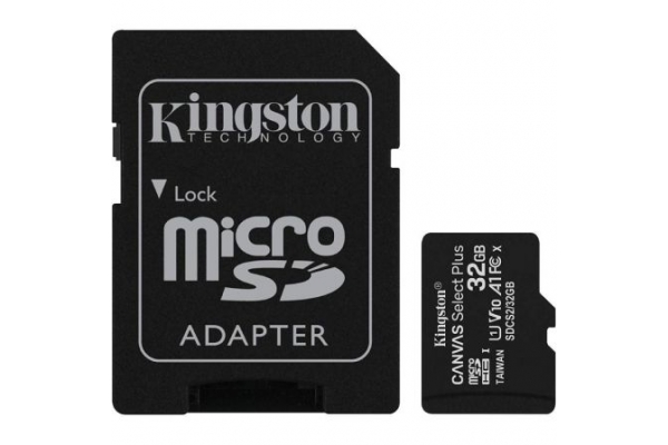 TARJETA MICRO SD 32GB KINGSTON CANVAS SELECT PLUS SDCS2 32GB