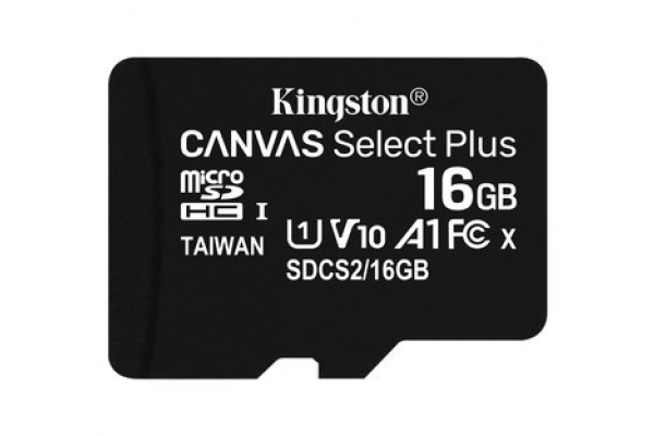 TARJETA MICRO SD 16GB KINGSTON SDCS2/16GB CLASE 10 UHS-I