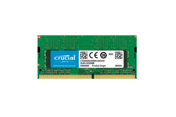 MEMORIA SODIMM 16GB DDR4 2666 CRUCIAL CT16G4SFD8266