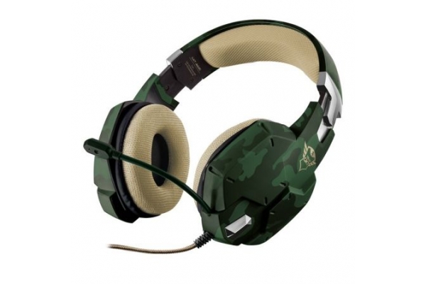 AURICULARES CON MICRFONO TRUST GAMING GXT 322C VERDE CAMUFLAJE 20865