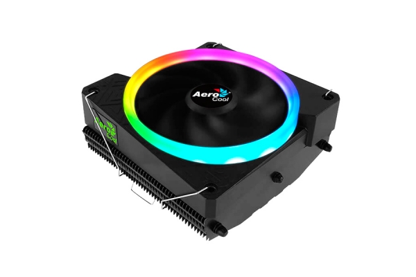 DISIPADOR CPU AEROCOOL CYLON3 ARGB 125w RGB COMPATIBILIDAD INTEL   AMD