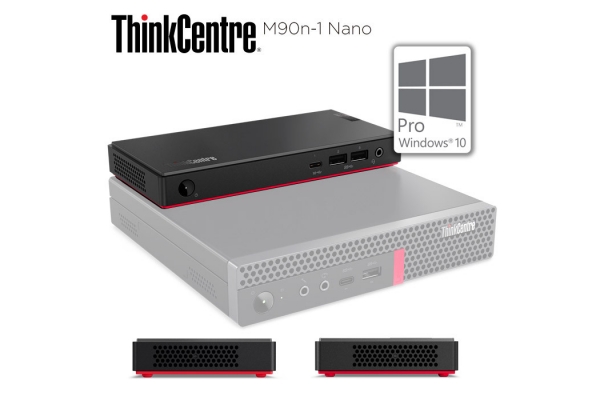ORDENADOR LENOVO THINKCENTRE M90N NANO I5-8365U 8GB SSD256GB W10P INC: TECLADO+RATON WIRELESS