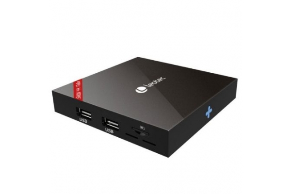 ANDROID TV BOX LEOTEC SHOW 4K LETVBOX07 QC 2GHZ 8GB 1GB RAM HDMI LAN WIFI MICRO SD ANDROID 7.1.2 MANDO A DISTANCIA