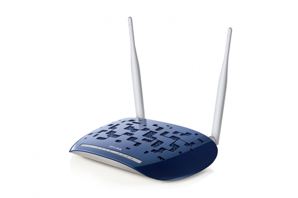 REDES TP-LINK ROUTER WIFI ADSL 300MBPS + 4P  TD-W8960N