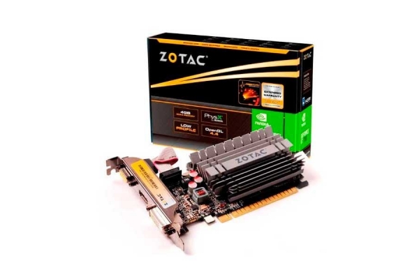 TARJETA GRAFICA GEFORCE ZOTAC GT730 4GB DDR3 LP ZT-71115-20L