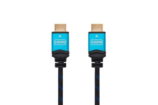 CABLE HDMI(A) A HDMI(A) 4K 1.5M NEGRO NANOCABLE 10.15.3701-L150