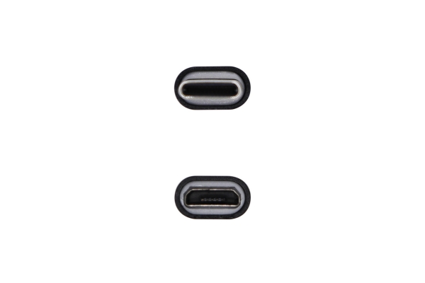 ADAPTADOR USB A108-0414/ USB TIPO-C MACHO - MICRO USB HEMBRA AISENS 