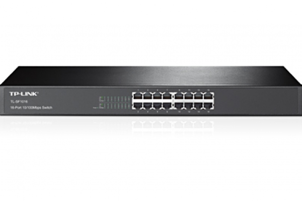 REDES TP-LINK SWITCH 16 PTOS TL-SF1016 RACK