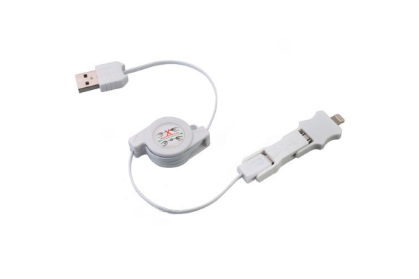 ADAPTADOR CABLE USB A MICROB IPHONE 4 Y 5 CAB-RLM-MULTIUSB001