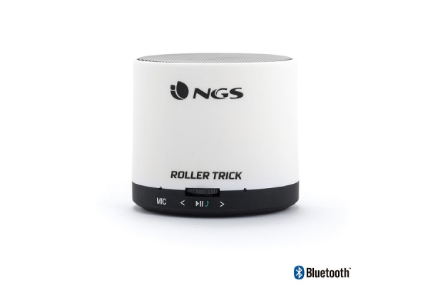 ALTAVOZ NGS ROLLER MINI TRICK BLUETOOTH WHITE
