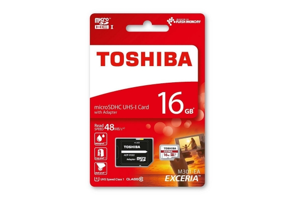 TARJETA MICRO SD 16G TOSHIBA CLASE 10 THN-M302R0160A