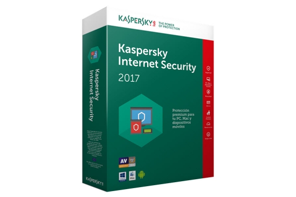 SOFTWARE KASPERSKY INTERNET SECURITY 2017/2018 3 LIC