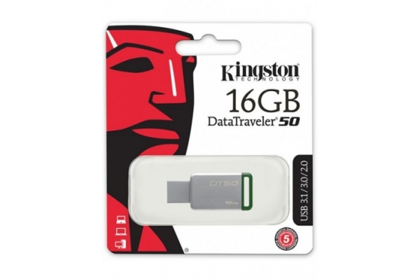 PEN DRIVE 16GB KINGSTON DT50/16GB USB 3.1  